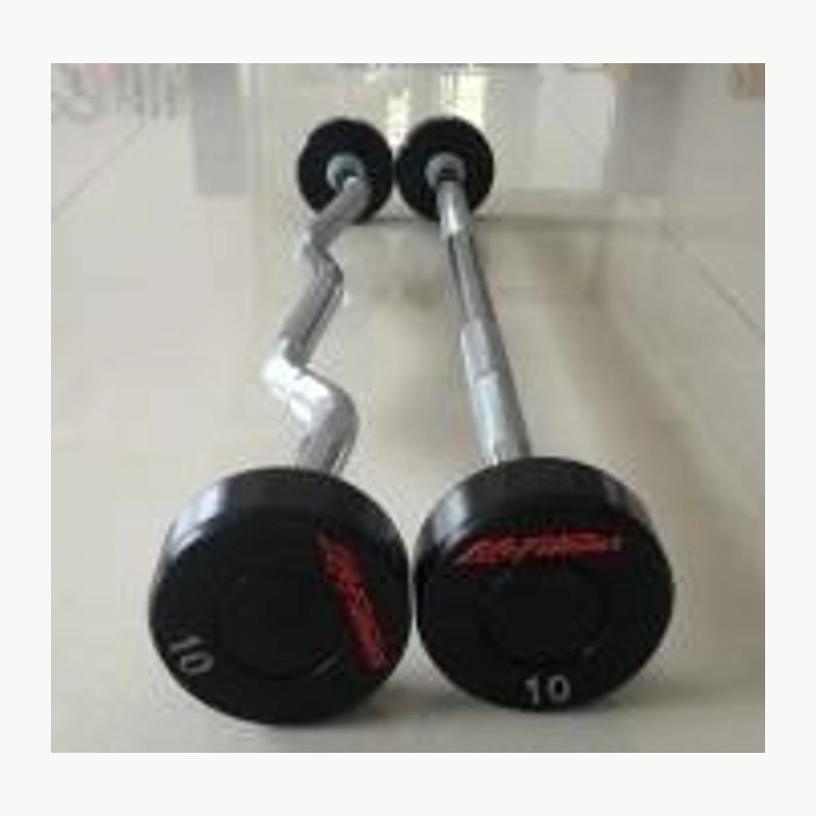 Фиксированная полиуретановая штанга Land Fitness