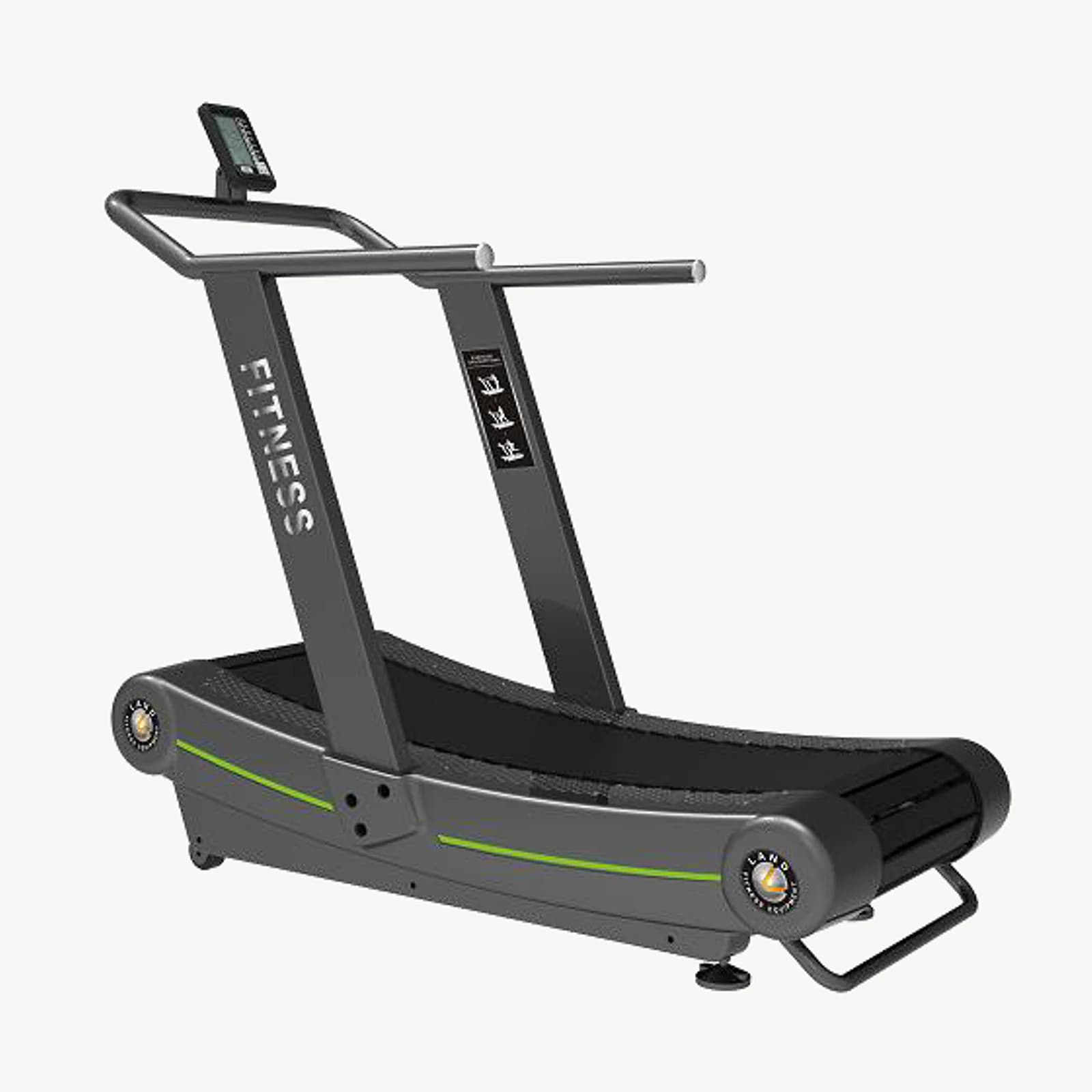 Изогнутая беговая дорожка с дисплеем Land Fitness CT-300B