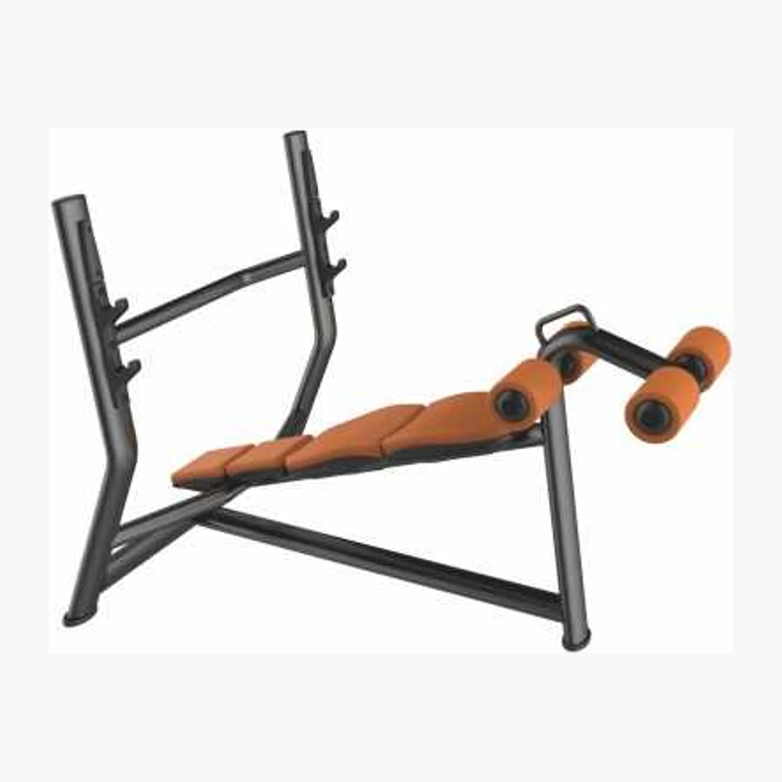 Олимпийская скамья с отрицательным наклоном Land Fitness LD-7030A
