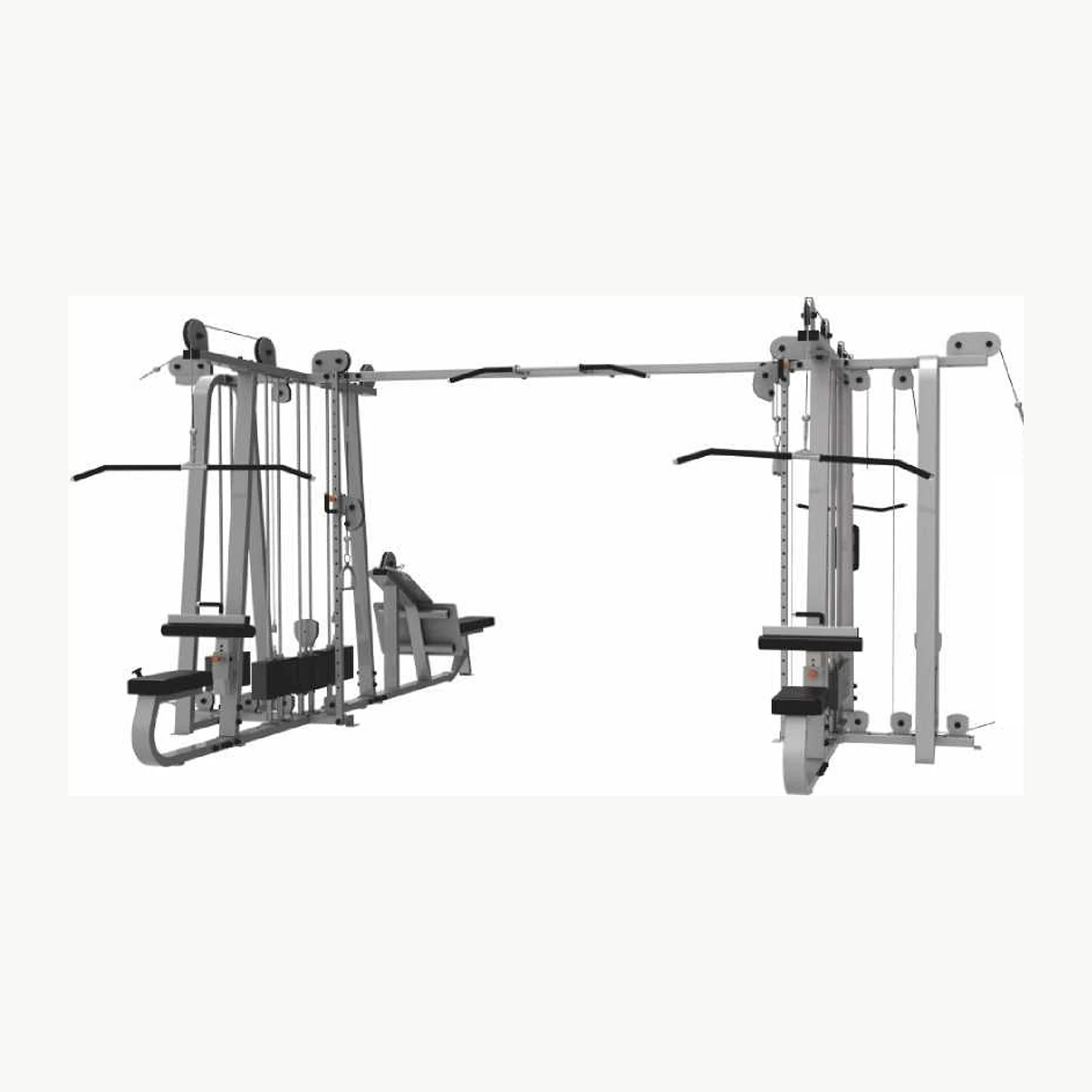 Семипозиционная блочная станция Land Fitness LD-9064