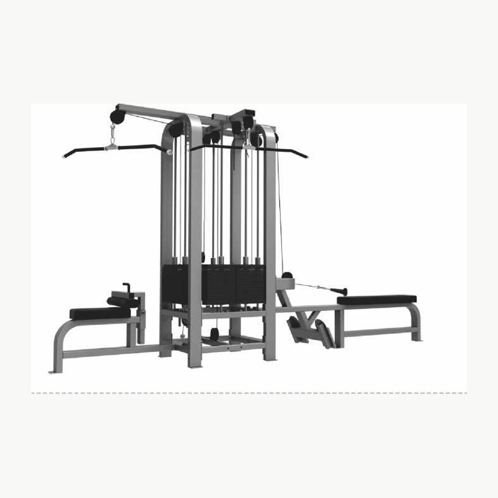 Четырёхпозиционная блочная станция Land Fitness LD-9082
