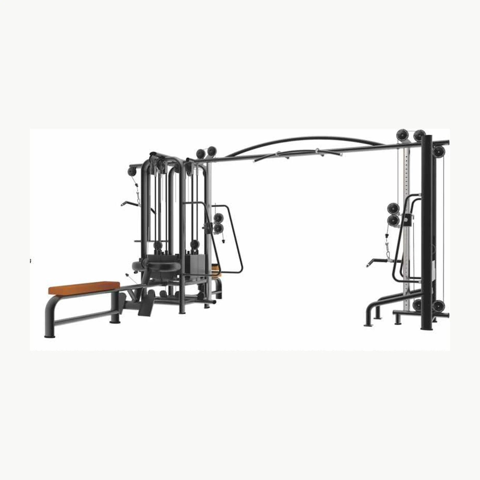 Пятипозиционная блочная станция Land Fitness LD-9085T
