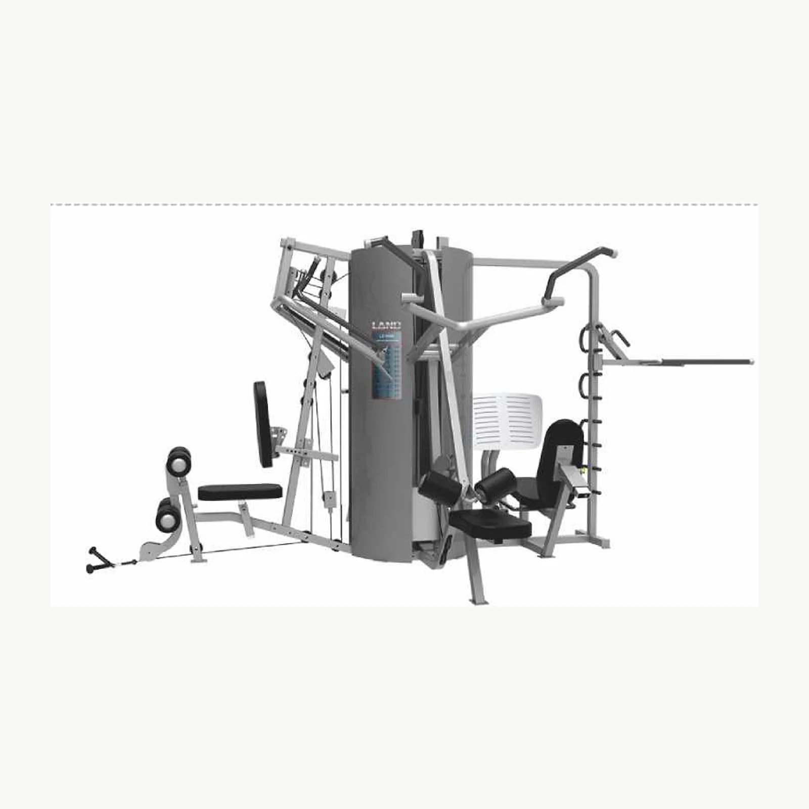 Шестипозиционная блочная станция Land Fitness LD-9090