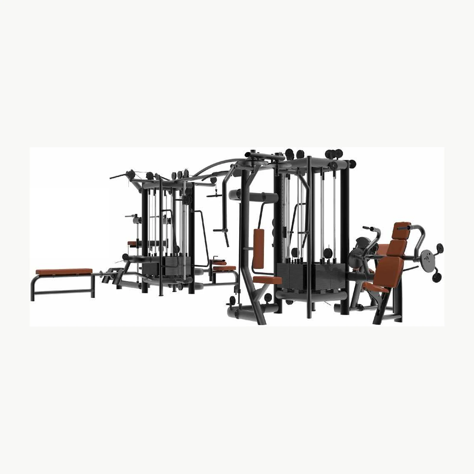 Многофункциональная тренировочная станция Land Fitness LD-9090T