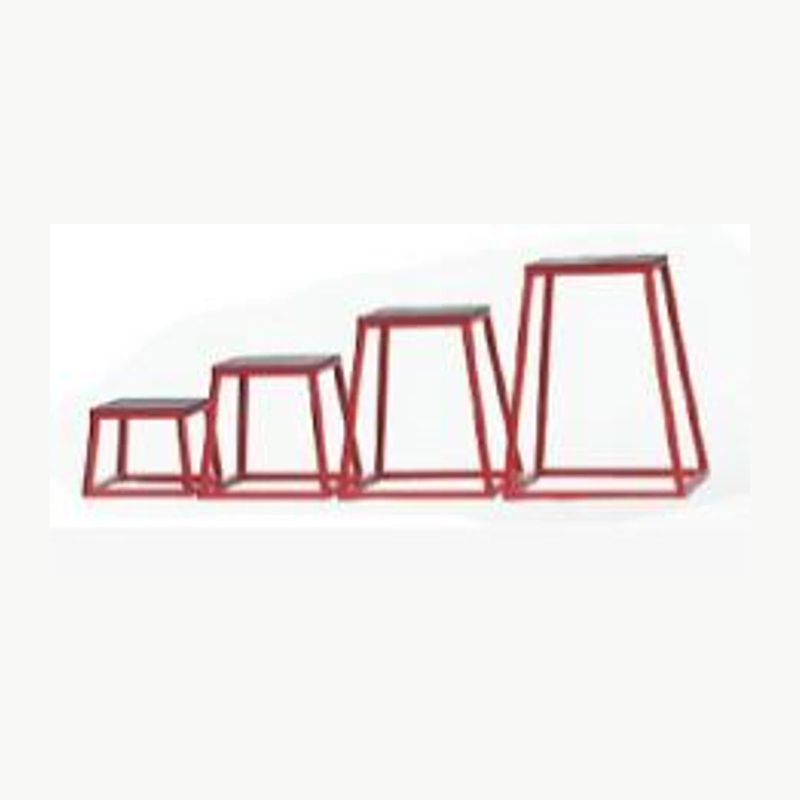 Черный плиометрический бокс Land Fitness LDA-842