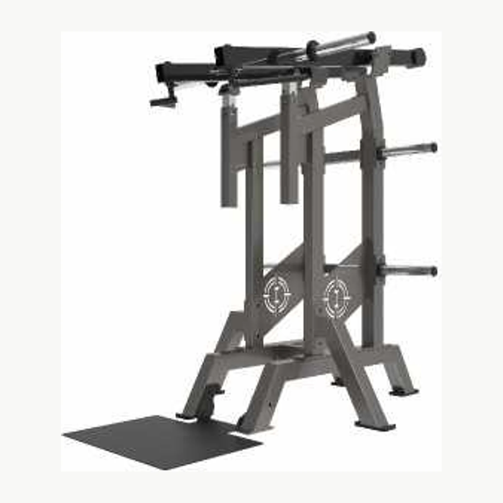 Рычажный тренажёр для жима от плеч стоя Land Fitness LDAS-115 Pro
