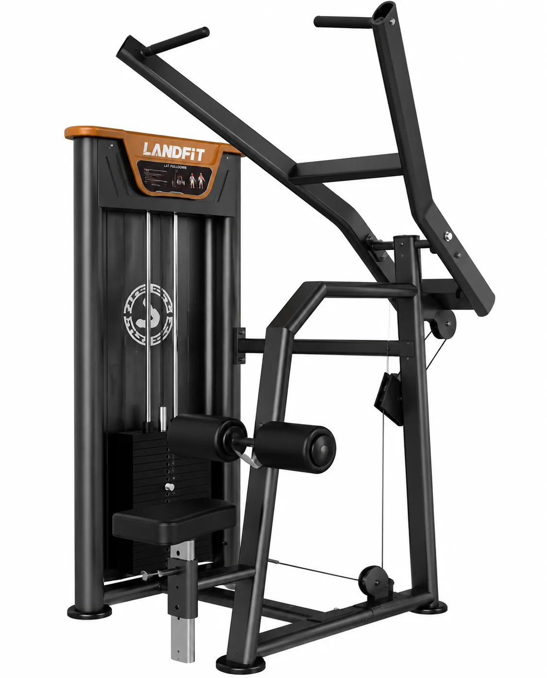 Тренажёр верхней тяги с фиксированными рукоятями Land Fitness LDHS-156