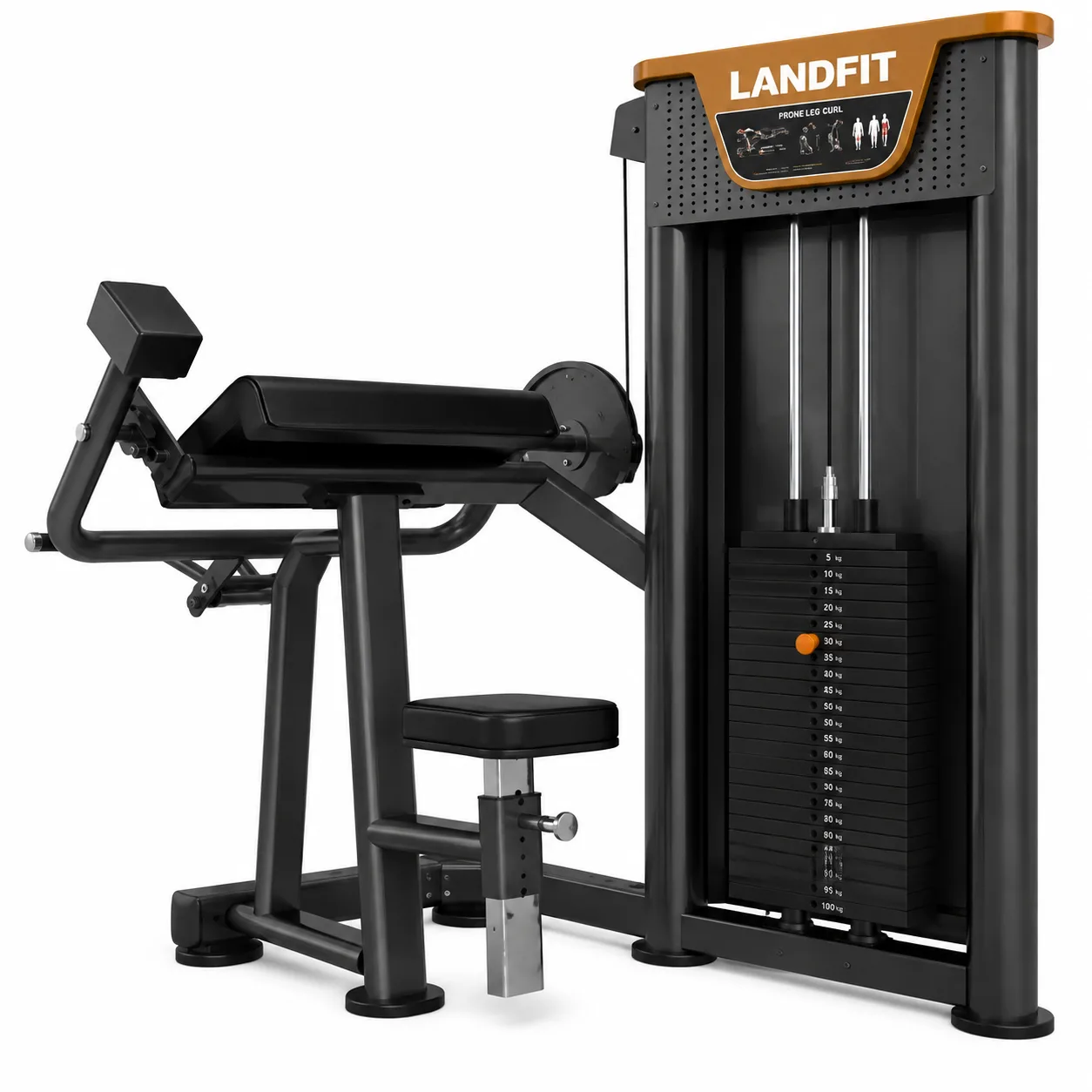 Тренажёр для сгибания рук на бицепс Land Fitness LDHS-159