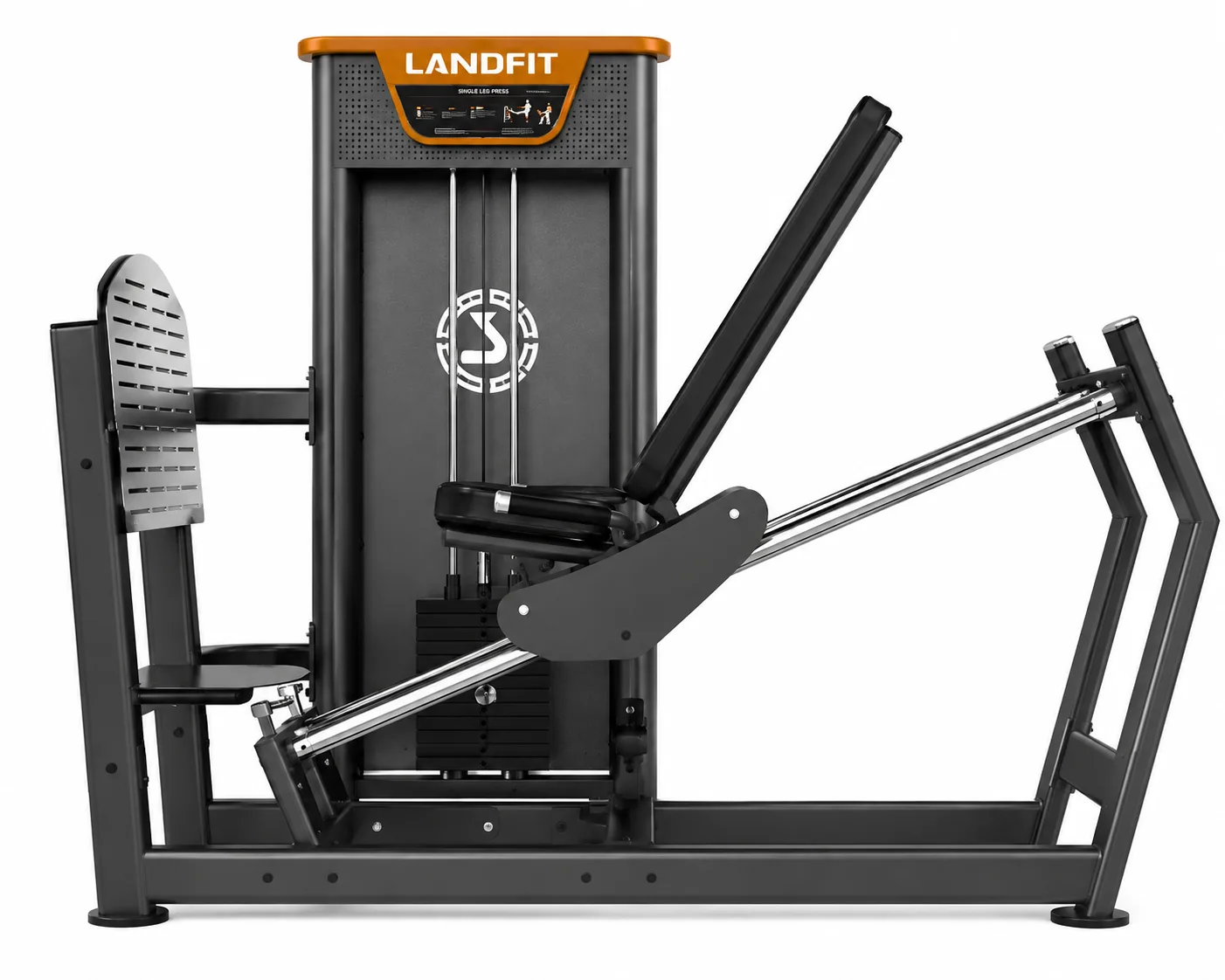 Тренажёр для жима ногами сидя Land Fitness LDHS-162