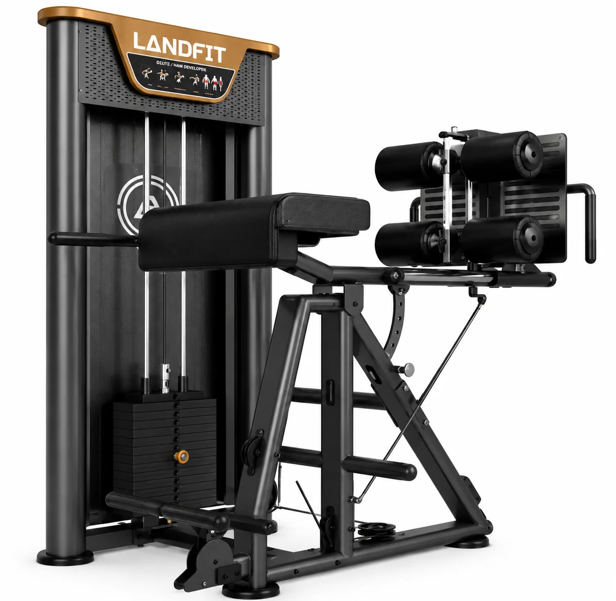 Тренажёр-гиперэкстензия GHD Land Fitness LDHS-185