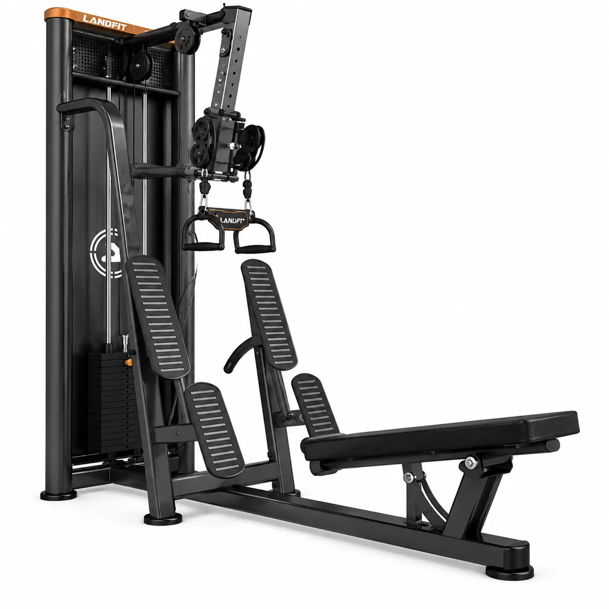 Тренажёр для тяги к поясу многопозиционный Land Fitness LDHS-188