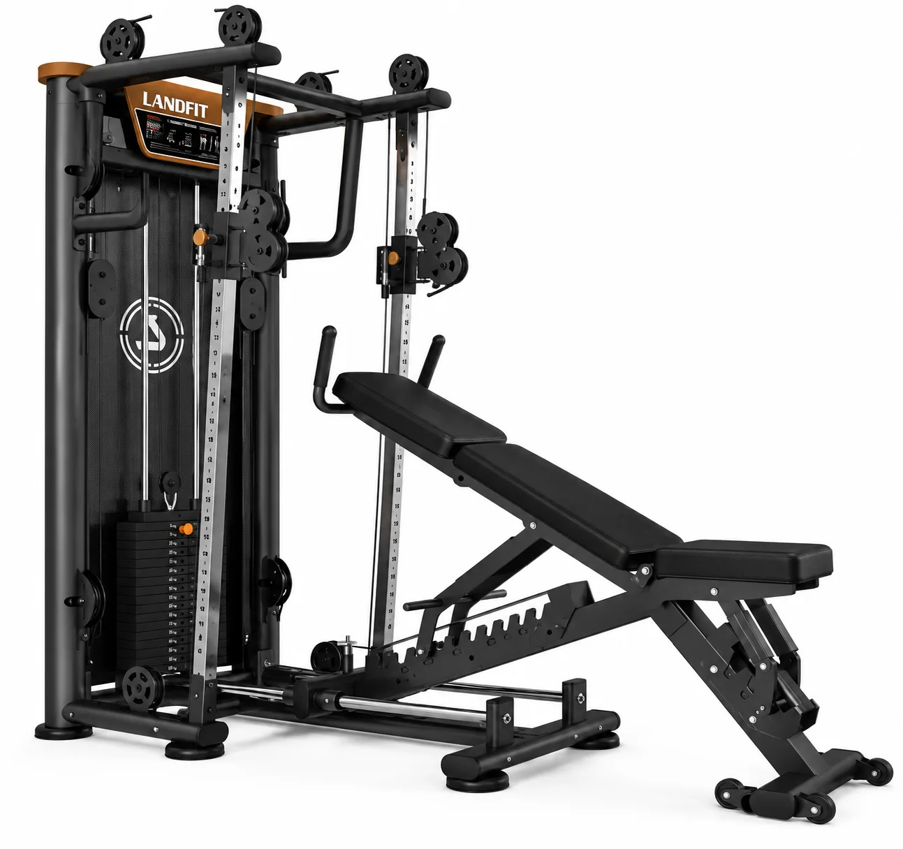 Тренажёр для тяги сверху многофункциональный Land Fitness LDHS-190