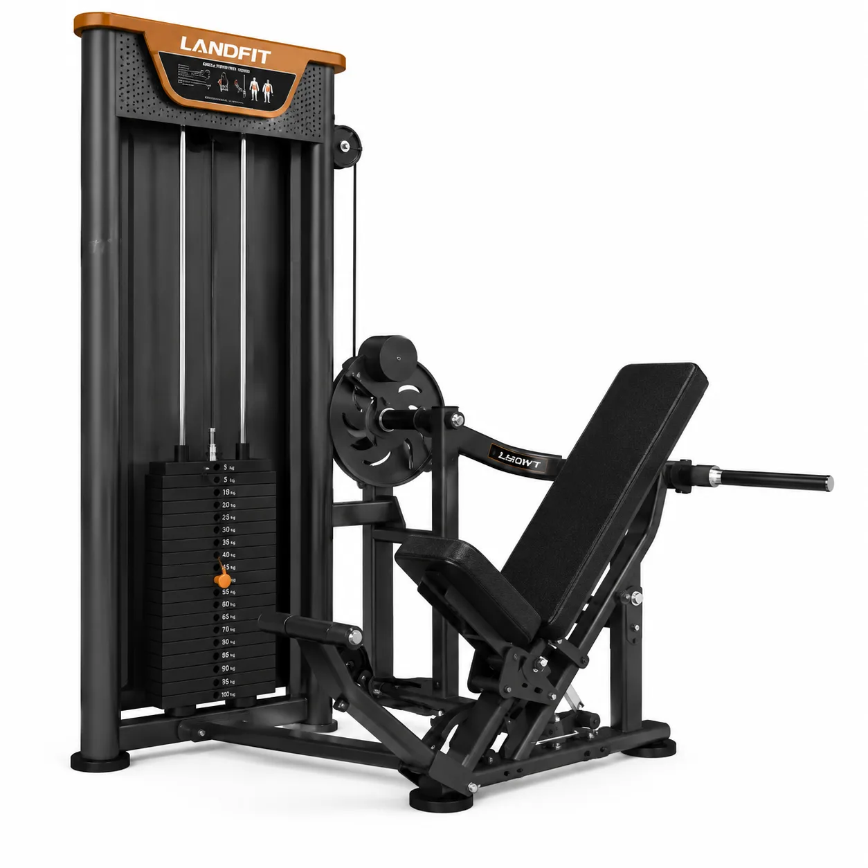 Тренажёр для тяги прямыми руками вниз Land Fitness LDHS-192