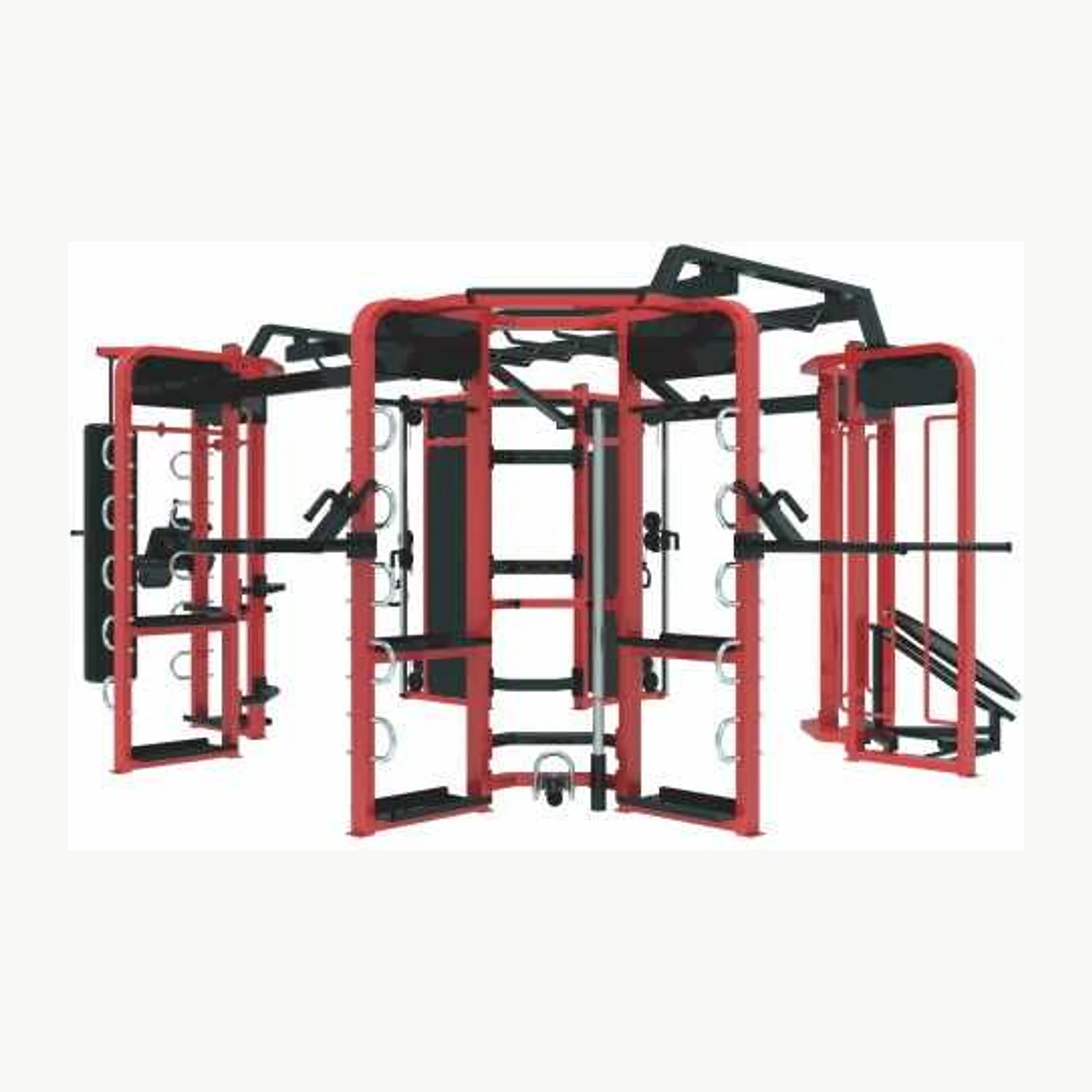 Круговая многофункциональная станция 360° Land Fitness LDM-05B